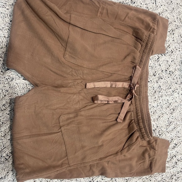 Heartloom Women's Tan Joggers - Picture 3 of 3